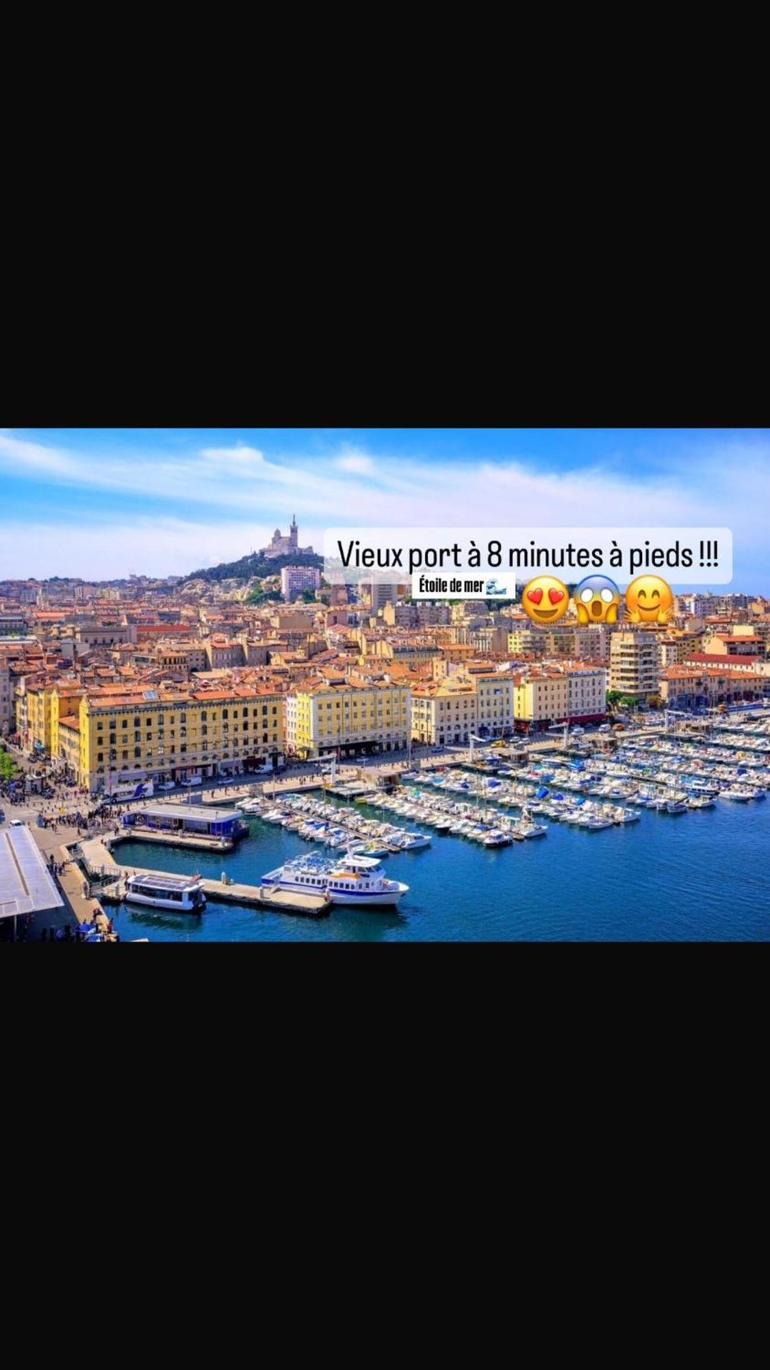 Etoile De Mer Magnifique Studio Deco Plage Et Sable Fin, Votre Sejour A Marseille Commence Ici, Centre-Ville Екстериор снимка